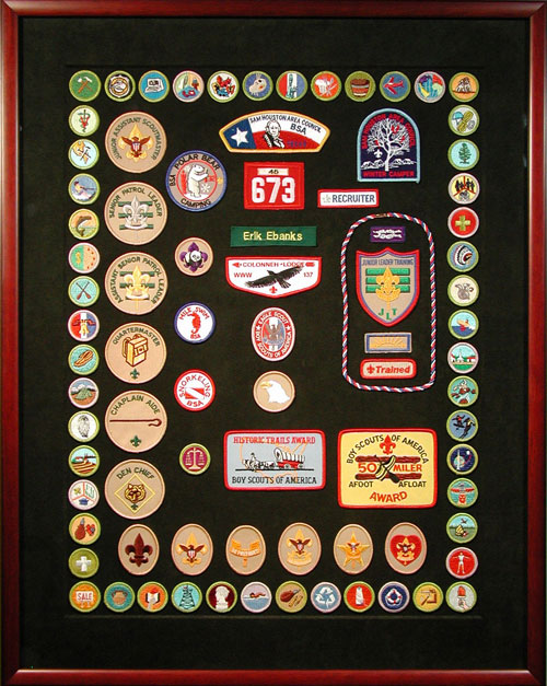 Eagle scout badges